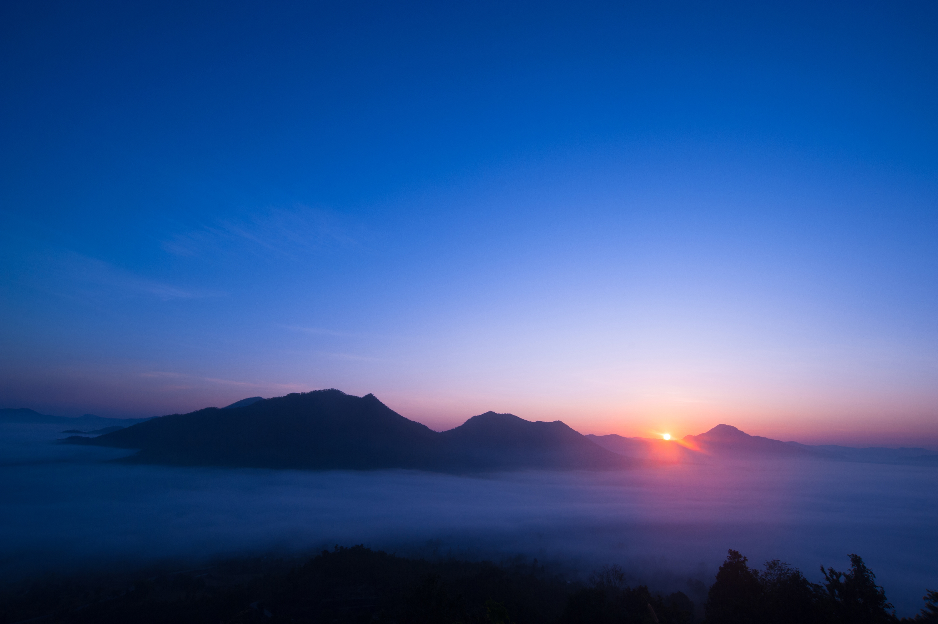 Nature Sunrise Background 